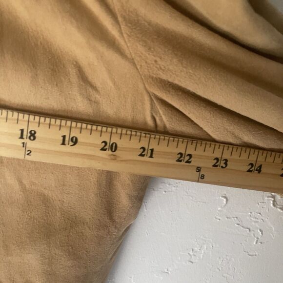 Scully Leatherwear Vintage 90s Size 44 XL Camel Tan Suede Western Bomber Jacket - Picture 7 of 10